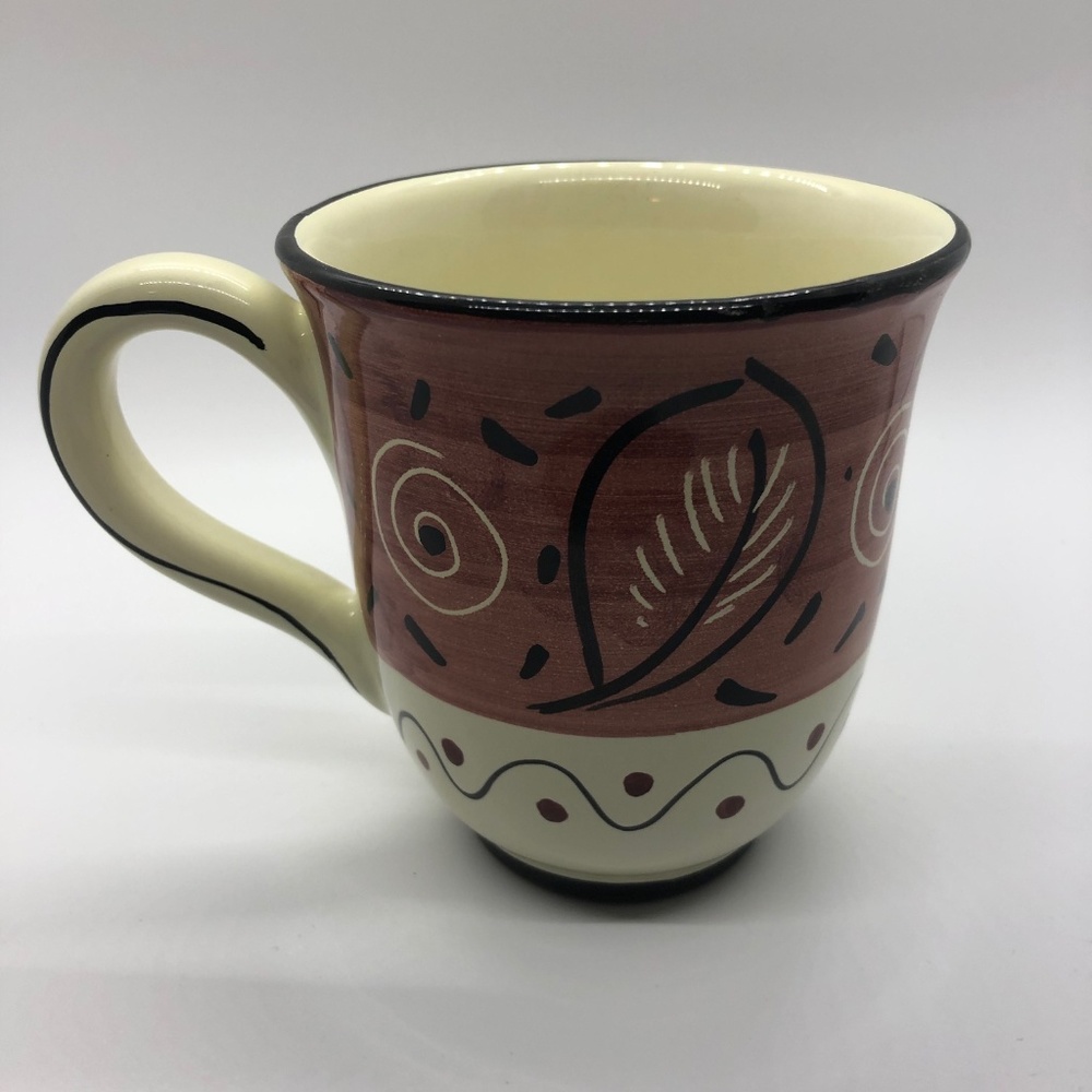 Starbucks 2002 Barista mug hand painted in italy